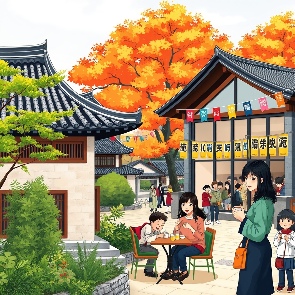 전주 한옥마을, 전통과 현대의 조화