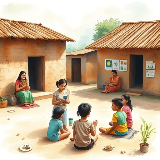 गांव की क्लासरूम