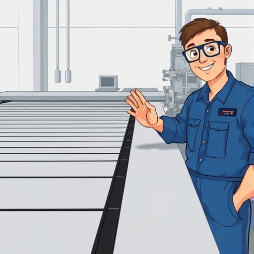 Thin Lines on a Machine