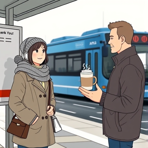 Waiting at the Bus Stop