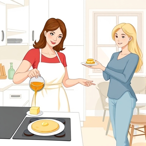 Her favorite pancake