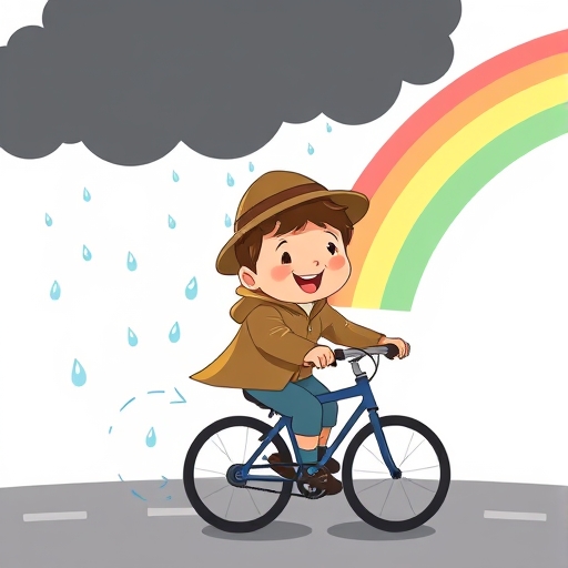 Rain and Bicycle Ride
