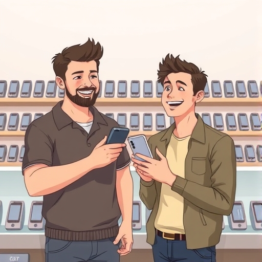 At the Telephone Shop