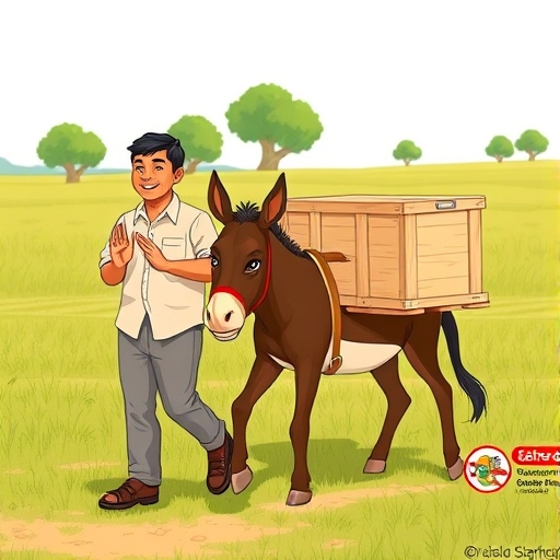 The Old Donkey's Help