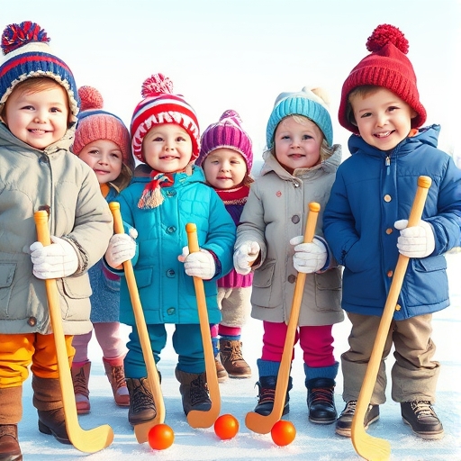 Playing Hockey Together