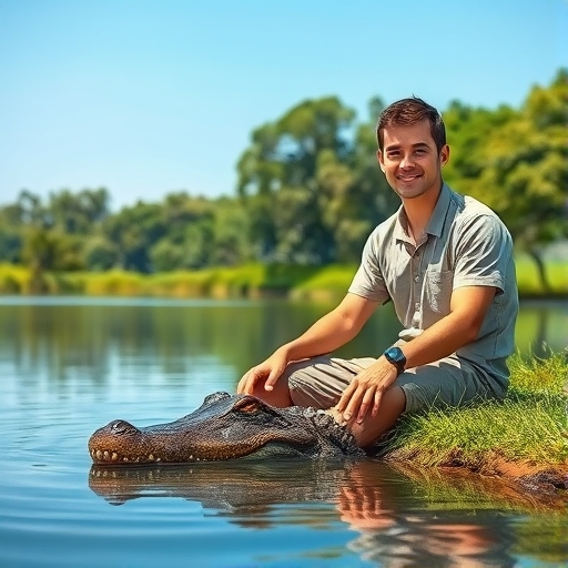 Meeting a Crocodile
