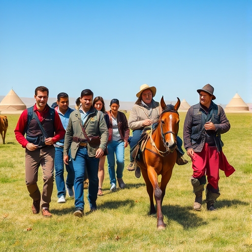카자흐스탄 스텝의 말머리 원정