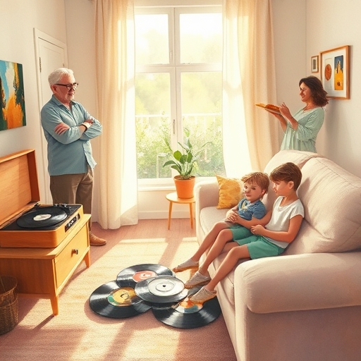 בוקר שבת עם תקליטים