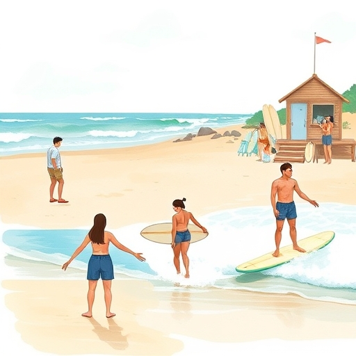 초보 서퍼 하나의 도전의 하루