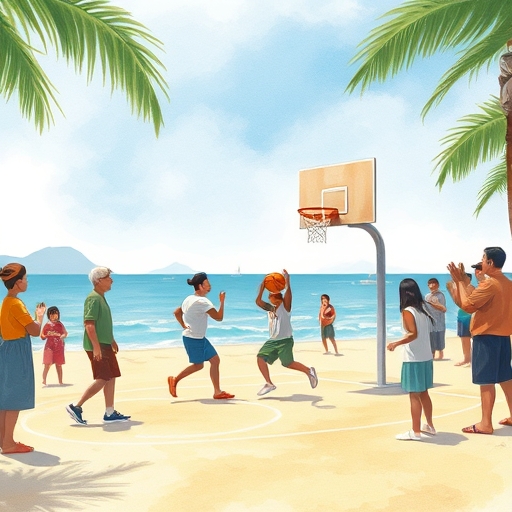 부산 해변 농구, 끝까지 리바운드