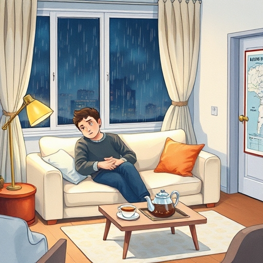 לילה ראשון לבד בסערה