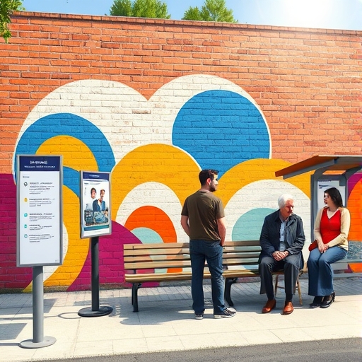 ציור קיר או ונדליזם בתחנת האוטובוס