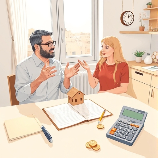 איך מחליטים על חלוקת משכנתא כשיש שותפים לדירה