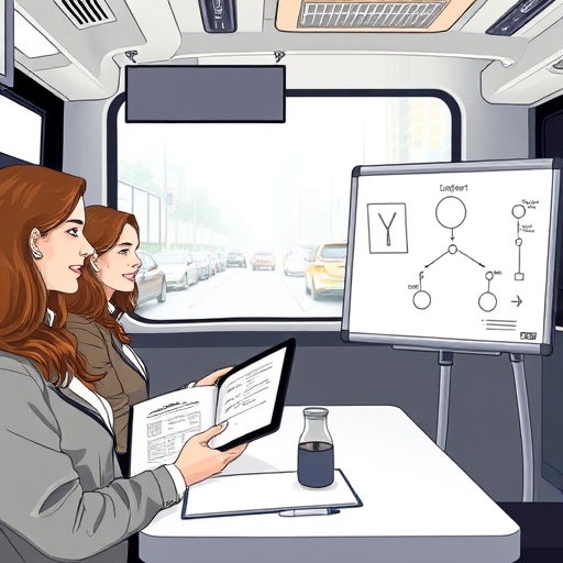 הפרזנטציה שעמדה באוטובוס