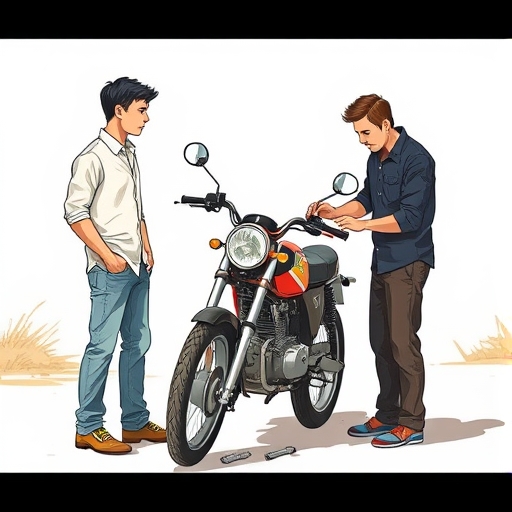 Broken Motorbike
