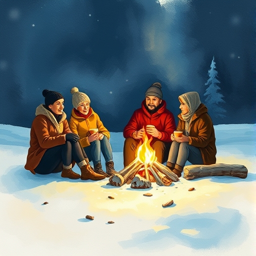 Fire on February Night