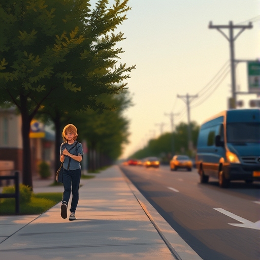 下班的路