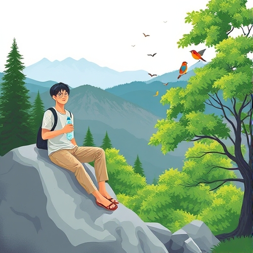 山上的风景