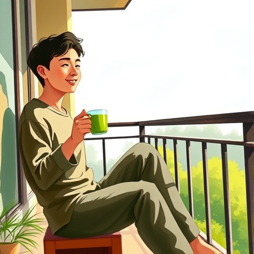 春天喝绿茶