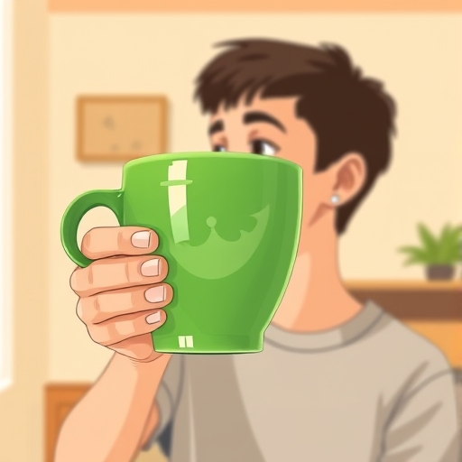 换颜色的杯子