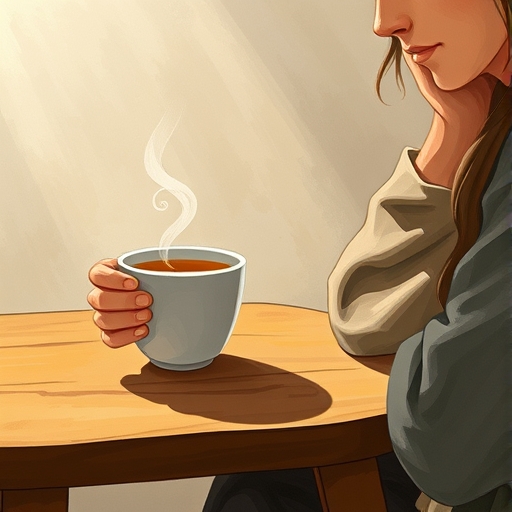 杯子和茶