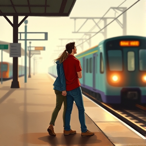 La estación y el tren