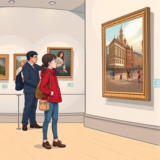 La exposición en la ciudad