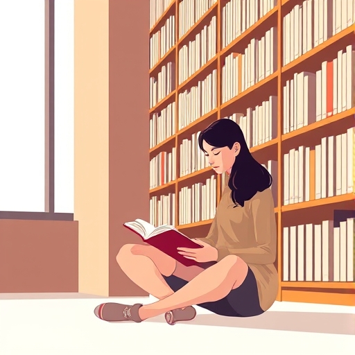 La visita a la biblioteca