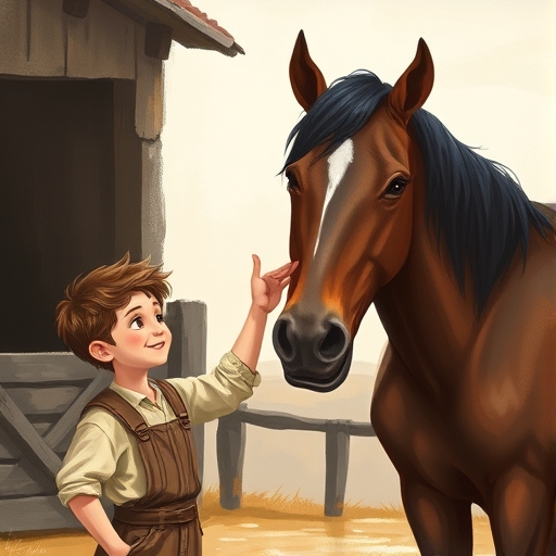 El caballo y el niño
