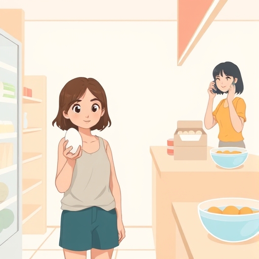 La tienda y el huevo