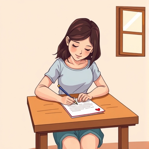 La carta para mamá
