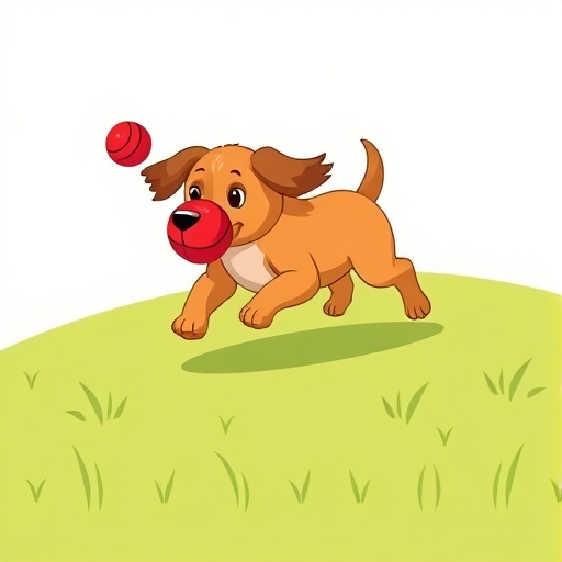 El perro y la pelota