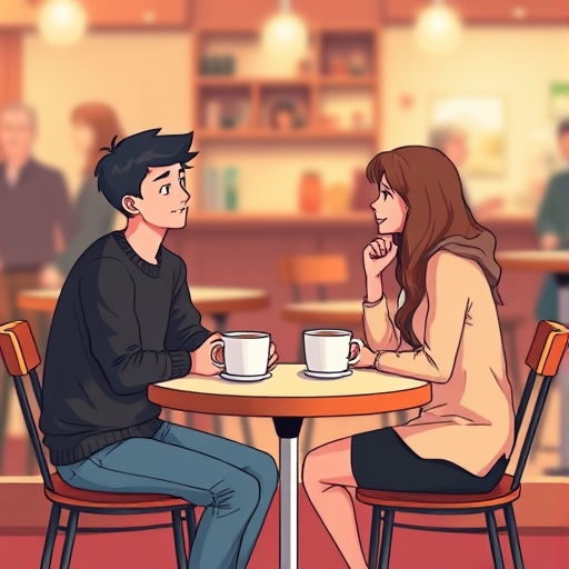 El amigo y el café