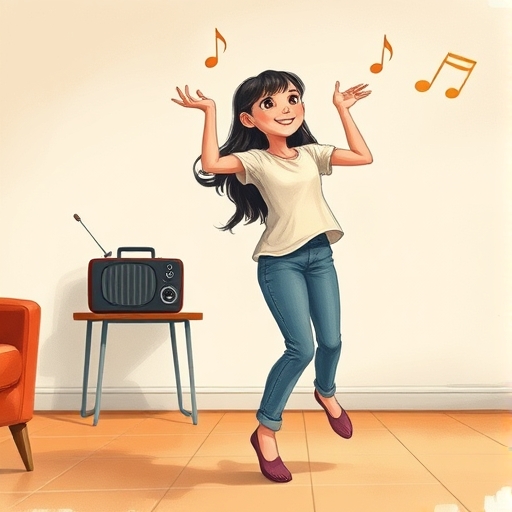 La canción en la radio