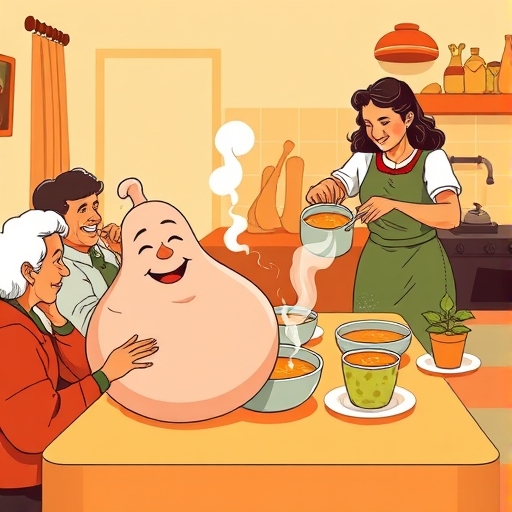 El estómago y la comida