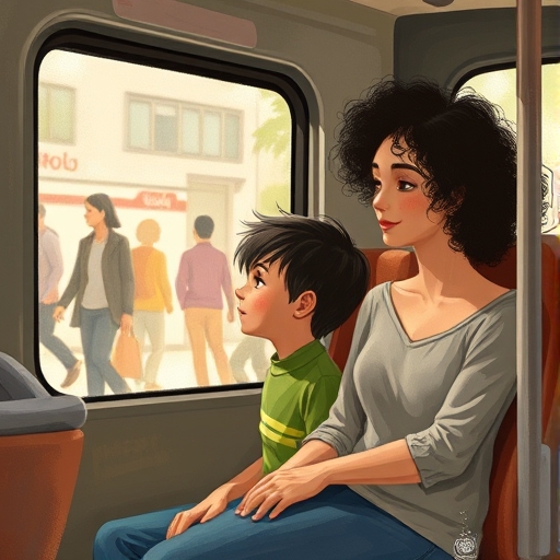 El viaje en autobús