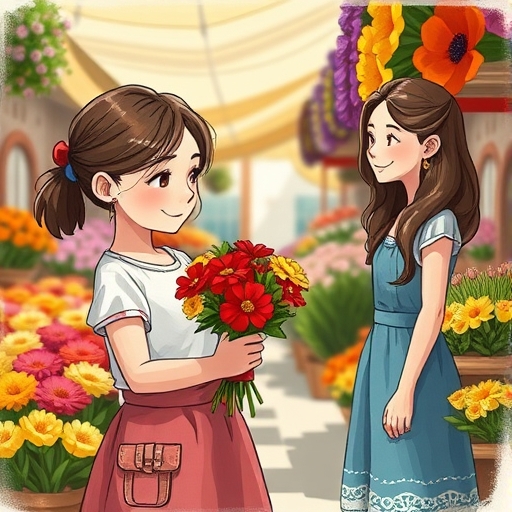 Las flores del mercado