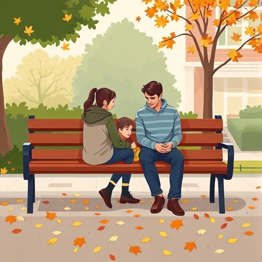 Descansamos en el parque