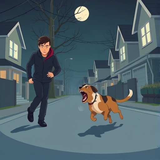 El asalto del perro