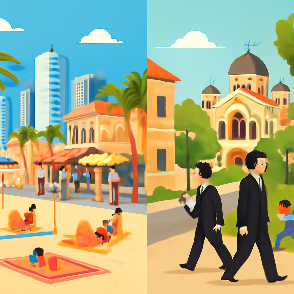 תל אביב מול בני ברק: שני עולמות שונים