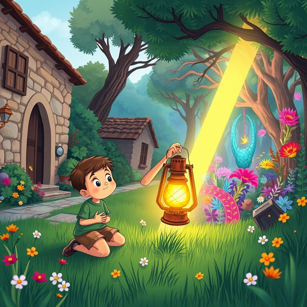 המסע של אורי והפנס הקסום