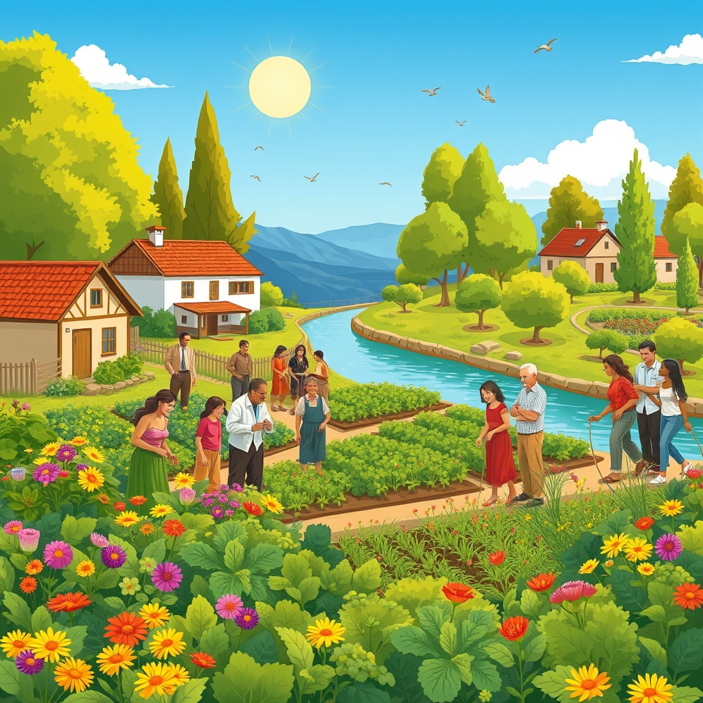 הטבע והכפר: שותפים אידיאלים