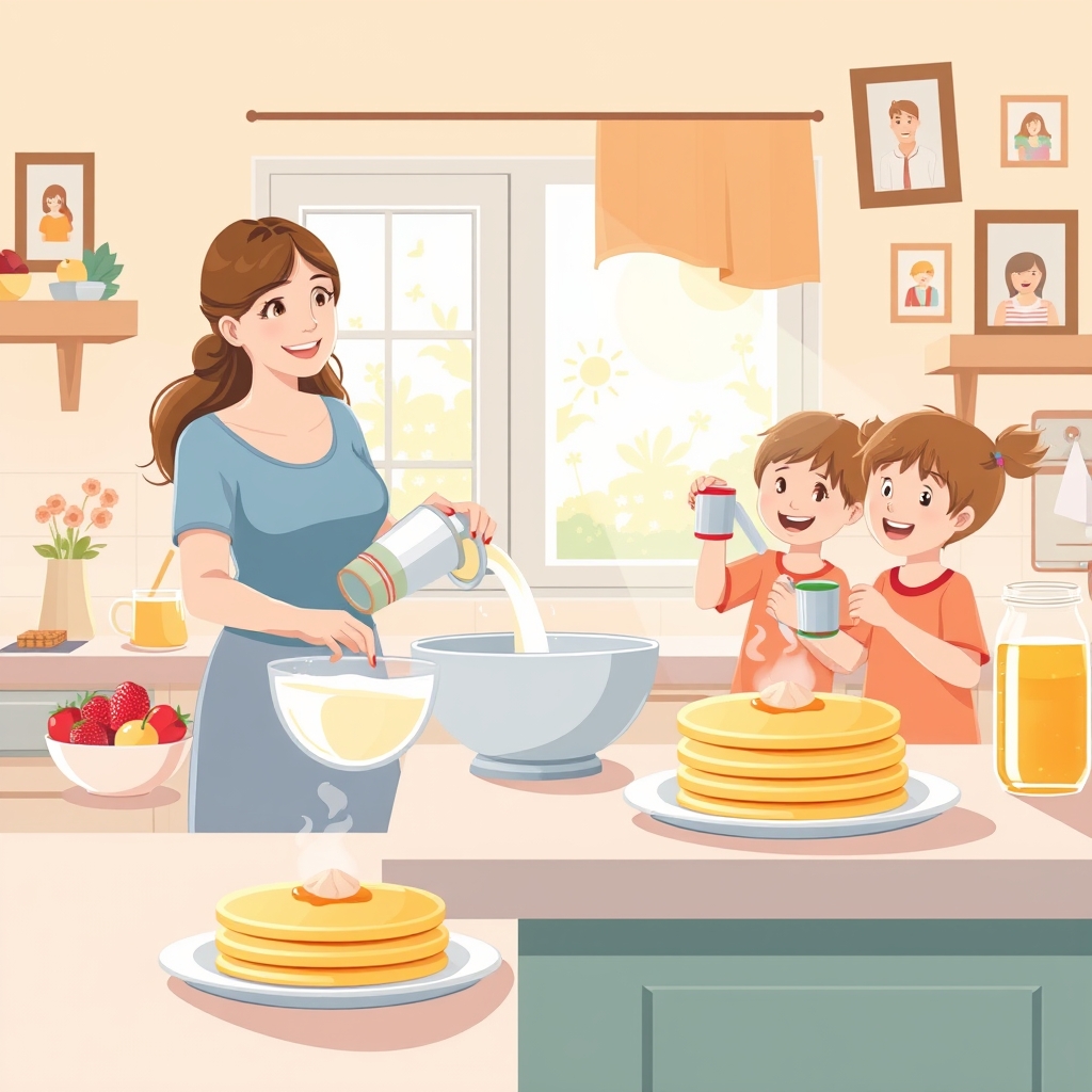 הפנקייקים של שבת בבוקר