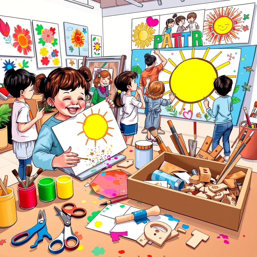 8 טיפים ליצירה עם ילדים