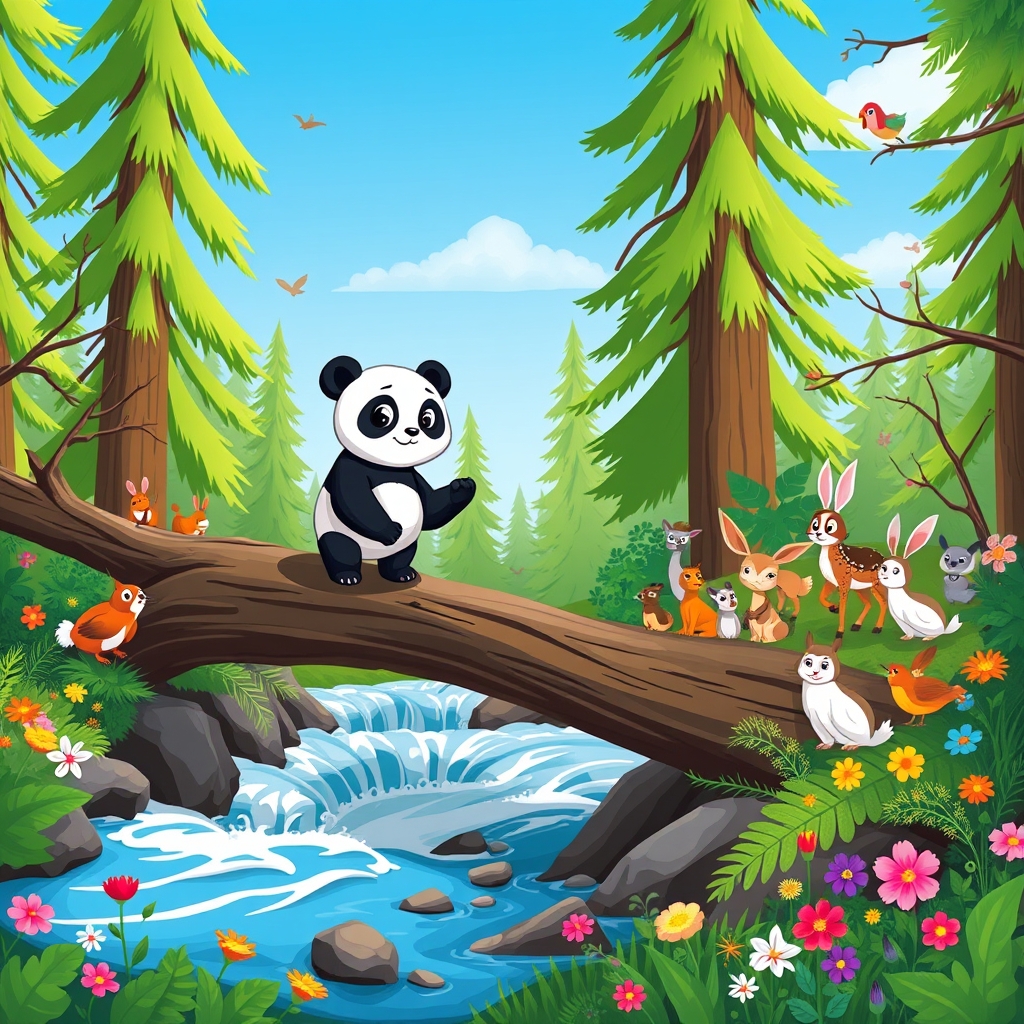 הפנדה שהצילה את היער