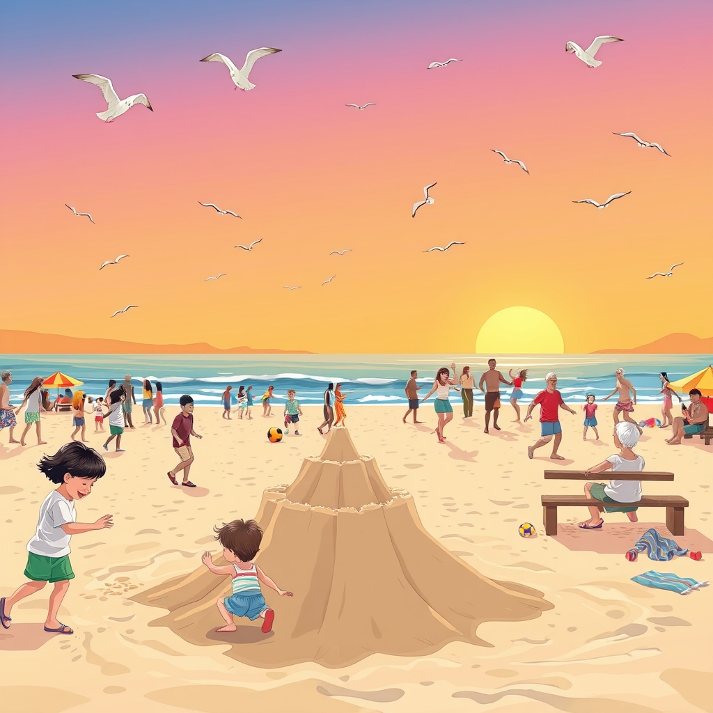 חוף הים של נתניה: מקום המפגש