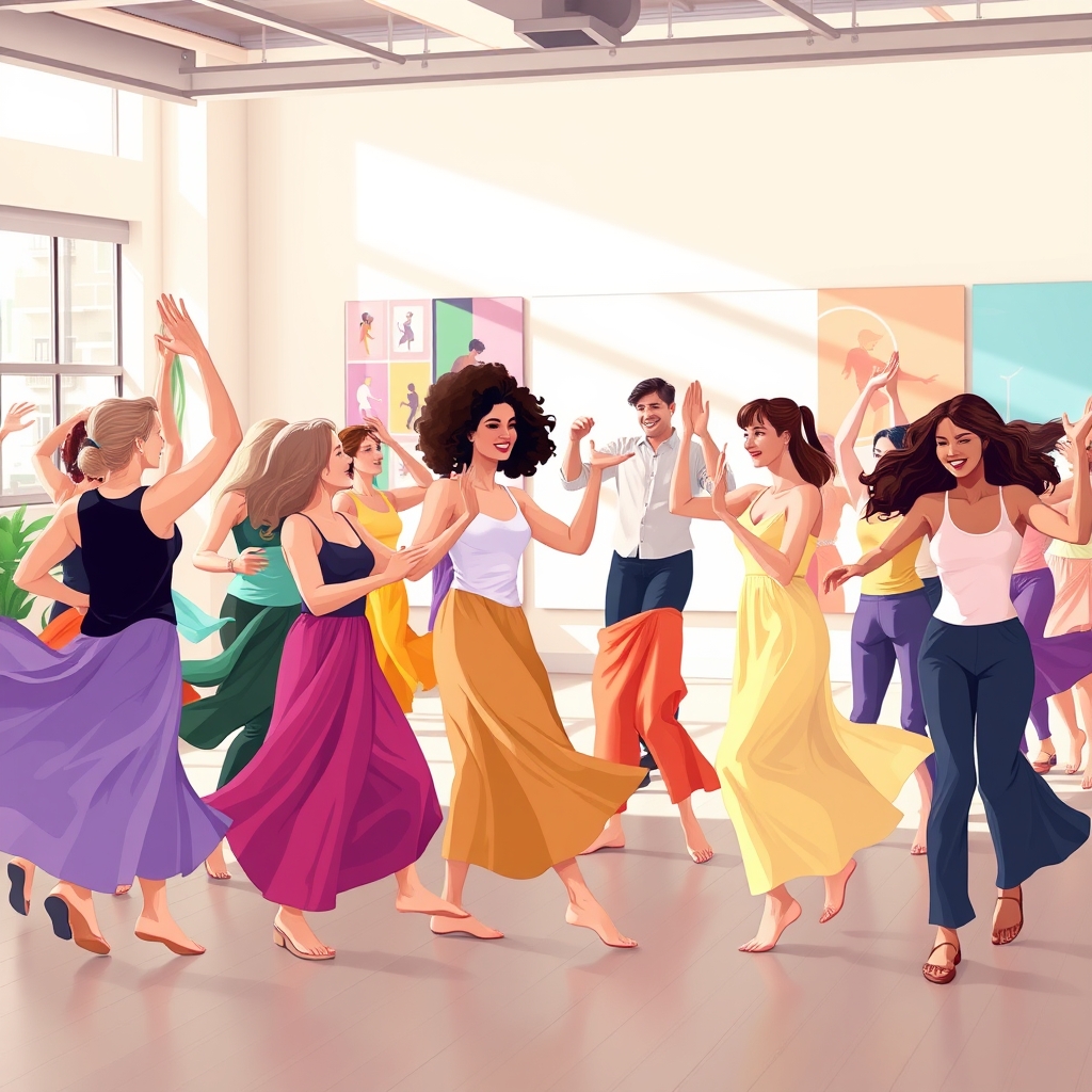 הולך על קצות האצבעות: השפעת הריקוד על בריאות נפשית