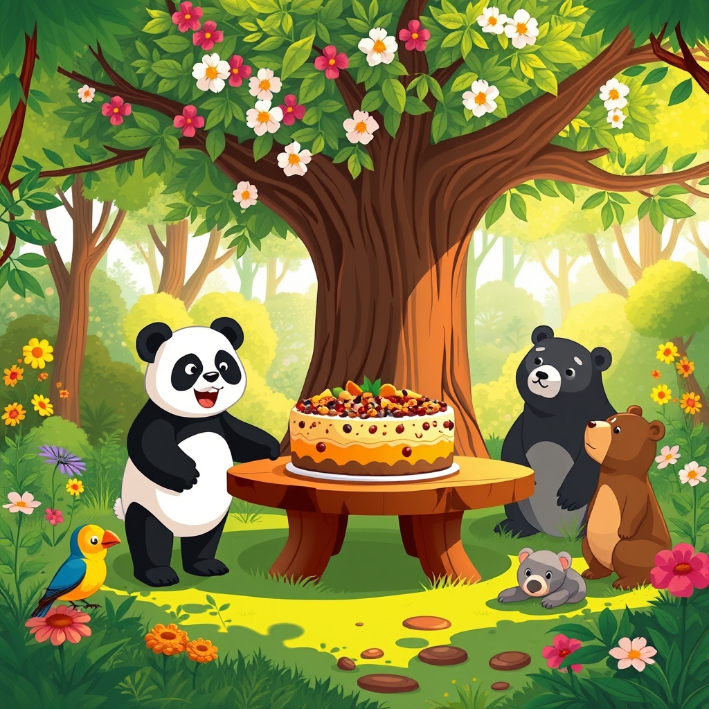 העוגה של הפנדה