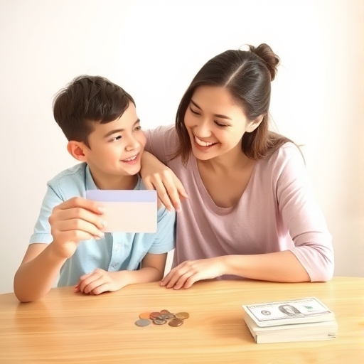 Parent Teaches Child About Money