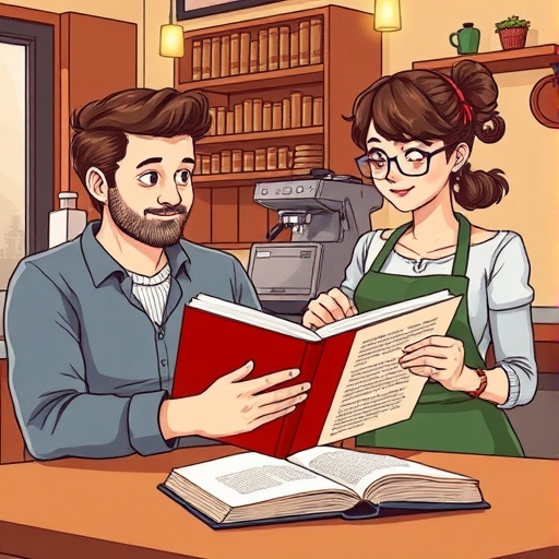 The Coffee Shop Bookmark